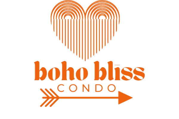 boho bliss logo orange png